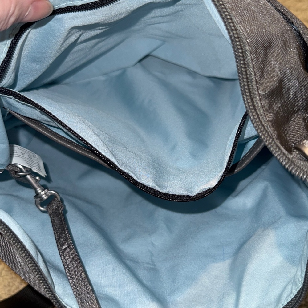 Stylish Gray Shoulder Bag - Baggallini - Picture 16 of 17